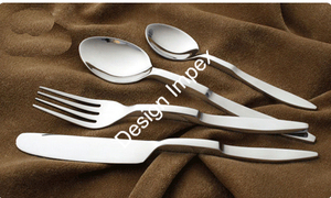 Ensemble de couverts en acier inoxydable au design classique, 100% écologique, vente en gros, argenterie pour décorations de dîner - Product Image 4