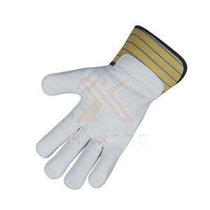 Breathable Durable Leather Made High Quality <b>Fire</b> Proof Anti-Slip Water Proof Customizable Working Gloves Cheap Price - Product Image 6