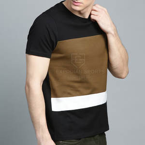 Camiseta holgada de manga corta de algodón 100% de buena calidad para hombre, última llegada personalizada, transpirable, ecológica - Product Image 3