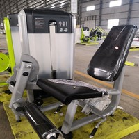 Máquina de extensión de piernas comercial con carga de pin de acero, equipo de entrenamiento de fuerza GM Fitness para ejercicios de piernas, precio mayorista