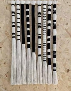 Tapiz Esférico de Macramé Hecho a Mano, Decoración de Pared Artística para el Hogar, Sala de Estar, Estilo Boho - Product Image 4