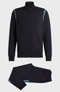 High Quality New Design Tracksuit 100% Polyester Street Wear Tracksuit 2 Piece <b>Zipper</b> <b>Sweatshirt</b> and Trouser Tracksuit For Men's - Product Image 5
