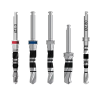 Kit de forets pour implants dentaires Fida International, dilatateurs osseux, osteotomes, acier inoxydable, haute qualité, précis, ISO, réutilisable, 3 ans