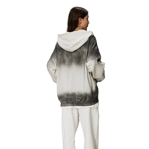 OEM Vintage Washed Hoodie | 100% coton 400GSM-500GSM Sweatshirt Streetwear en détresse en éponge française lourde - Product Image 3