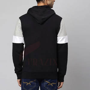 <b>Men</b> Winter Wear Casual Half <b>Zip</b> <b>Hoodies</b> Fashion Wear Breathable Solid Color Casual Half <b>Zip</b> <b>Hoodies</b> - Product Image 4