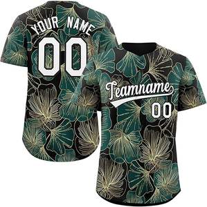 Maillot de baseball personnalisé unisexe pour adultes, vêtements de sport de qualité, design boutonné, manches courtes, affichage du numéro de nom, vierge - Product Image 6