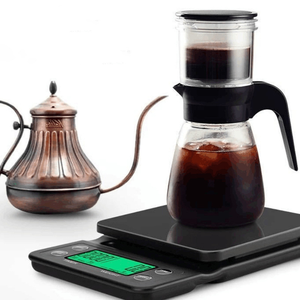 5kg/0,1g Hochpräzise Küchenwaage Batteriebetrieben Mini TechCode Tragbare Elektronische LCD Digital Lebensmittel- und Kaffeewaage mit Timer - Product Image 2