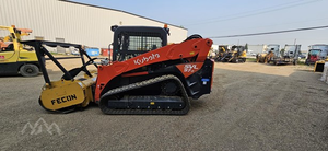 Cargadora compacta de orugas Kubota SVL97-2 2023 con trituradora forestal en venta, cargadora de orugas de alto flujo de 96 HP y 3200 LB ROC en venta - Product Image 2