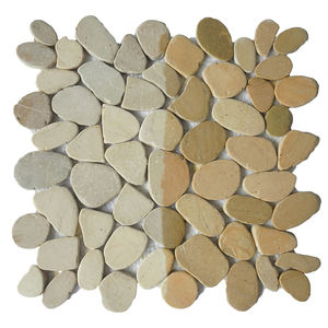 กระเบื้องซีโอไลต์ รุ่น SLICE TAN PEBBLE ผลิตในอินโดนีเซีย รุ่น MS003 - Product Image 1