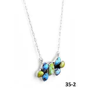 Collier artisanal Palomino du Sud-Ouest avec pendentif en argent sterling Golden Hills pour occasions spéciales - Product Image 3