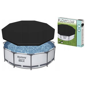 Bâche de protection pour piscine Bestway 305 cm, tapis de couverture pour piscine - Product Image 1