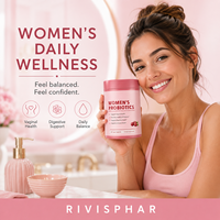Probiotiques végétaliens haute puissance pour femmes, pour l'équilibre de la flore vaginale et de la levure, avec extrait naturel de canneberge – Approvisionnement direct usine