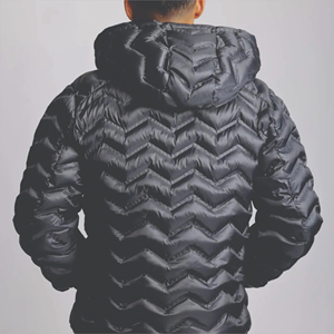 Veste bouffante d'hiver personnalisée pour hommes Veste bouffante de haute qualité Manteau à capuche fantaisie à impression complète Vestes bouffantes de créateur de luxe - Product Image 4