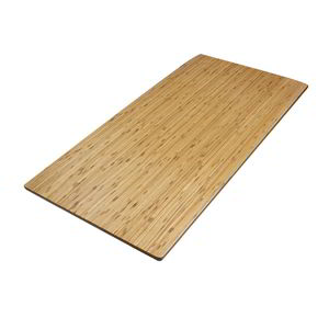 MB38003 <b>Solid</b> Bamboo <b>Wood</b> Tabletop 1.4m X 60cm Durable with PU Coating Finish - Product Image 1