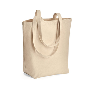 Bolsas de Compras de Lona de Algodón Color Crema con Logotipo y Diseño Personalizados de la Mejor Calidad, Suministro Directo de Fábrica al Precio Más Bajo del Mercado - Product Image 1