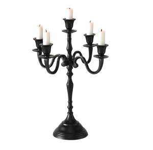 Creative Handcrafted Metal Candle Holder Candelabra Wedding Event Decorative Heavy Metal Candelabra <b>Candlestick</b> for Sale - Product Image 4