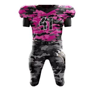 Personalizable Juventud Fútbol Americano Jersey Transpirable Sublimación Equipo Uniforme Plus Size Set - Product Image 6