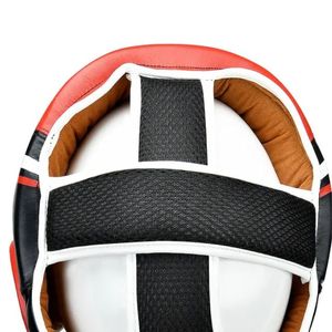 Wholesale Professional Open-Face <b>Boxing</b> Head Guards Full Face Chin <b>Protection</b> Custom Made Printed PU Material Breathable - Product Image 4