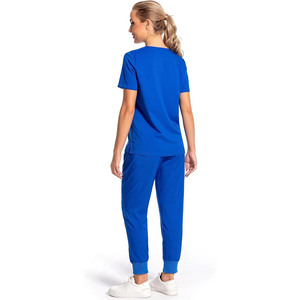 Chaqueta de verano de manga corta unisex, traje de enfermería personalizado de alto diseño para pacientes, médicos, uniformes del personal del Hospital - Product Image 6