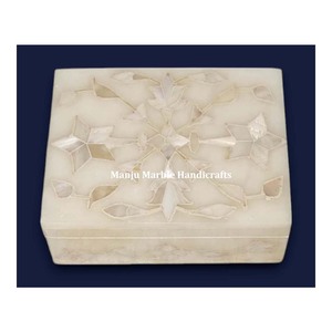Brand Product <b>Top</b> Class Marble Inlaid Boxes With Mother Of Pearl Designed For Jewelry Boxes Gifts Item - Product Image 1
