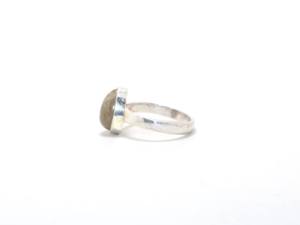 Anillos de piedras preciosas en forma de lágrima minimalistas de Plata de Ley 925 de alta calidad al por mayor, ropa de dedo Vintage para artículos de regalo - Product Image 5