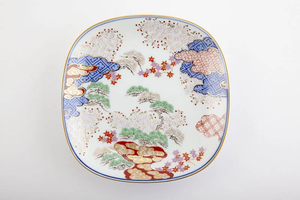 Hôtels à offrir Assiettes en porcelaine de luxe japonaises Vaisselle en céramique élégante fabriquée à la main - Product Image 2