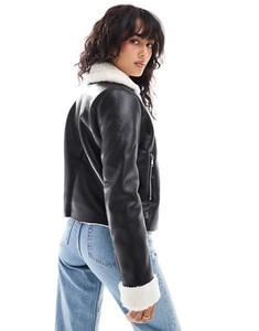 Fashion Women Faux Fur Leather Coat With Fleece Autumn Winter Plus Size Windproof Warm Casual Sheepskin Goat Varsity Jacket - Product Image 2