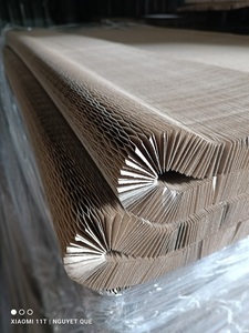 Nhà Máy Giá thấp moq tùy chỉnh thiết kế chất lượng cao Kraft tổ ong các tông tổ ong lõi Bảng điều chỉnh giấy & bìa - Product Image 4