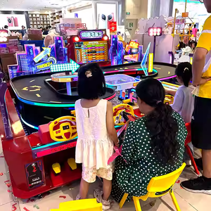 Ensemble de course de voitures pour enfants à 8 joueurs-Compétition de vitesse avec télécommande intérieure pour terrains de jeux et centres familiaux - Product Image 2