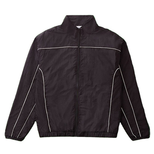Vente en gros de survêtements de sport de marque avec fermeture éclair pour hommes + polyester coupe-vent ensemble de survêtements en nylon ensemble deux pièces pleine longueur - Product Image 6