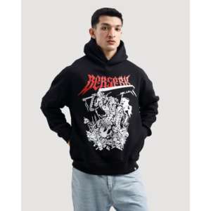 เสื้อฮู้ดดี้ Berserk ขนาดใหญ่พิเศษ ผ้าถักระบายอากาศได้ดี สวมใส่สบายและมีสไตล์ - Product Image 4