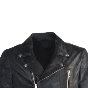 Chaqueta de cuero para hombre de última moda en varios colores para adultos, diseño OEM personalizado, chaqueta de cuero de moda de secado rápido - Product Image 4