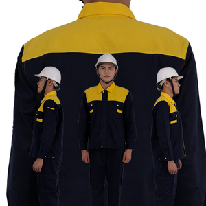 Conjuntos de ropa de trabajo de diseño personalizado: uniformes de estilo de fábrica y monos de seguridad, MOQ bajo y servicio OEM/ODM - Product Image 5