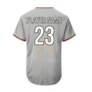 Uniforme de Béisbol Transpirable de Secado Rápido de Alta Calidad con Logotipo y Colores Personalizados, Servicio OEM para Venta al por Mayor - Product Image 5