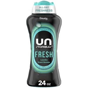 Downy Unstopables 24 oz Fresh Scent In-Wash Scent Booster Laundry Beads Uso de detergente de baño desechable ecológico - Product Image 3