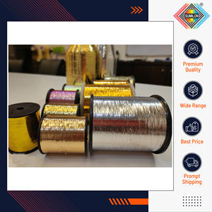 Fil de polyester métallique de type M de bonne régularité brillant haute performance pour les commandes en gros directement d'origine indienne - Product Image 2