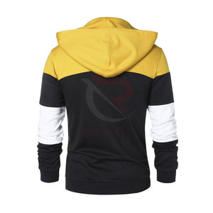 Pull à capuche pour homme de qualité supérieure, sur mesure, en polaire épaisse, couleur unie, respirant, vêtement décontracté, impression de logo, taille hiver - Product Image 3