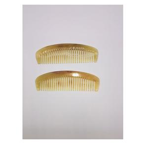 Peigne en corne fabriqué à la main de fabricant indien personnalisé corne de buffle de haute qualité faite de vrais cheveux coiffants écologiques d'Inde - Product Image 4