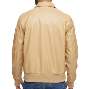 2025 veste en cuir de motard pour hommes à la mode de Style de luxe en peau de vache originale et veste de moto respirante pour hommes - Product Image 6