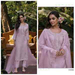 2023 Designer Premium Qualité Pure Viscose Mousseline Kurti Pantalon Dupatta Sexy Accessoire Travail pour Femmes Haute Couture pour Mariage - Product Image 6