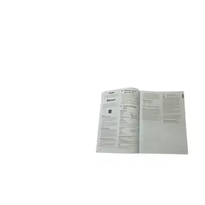 Özel kullanıcı kılavuzları kitapçık ürün kataloğu tam renkli broşür talimat kitap baskı katlanmış el ilanı broşür kullanım kılavuzu