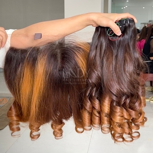 Extensiones de Cabello Humano Vietnamita 100% Natural de la Más Alta Calidad, Color Personalizado, en Paquetes, con Precio de Mayoreo - Product Image 3