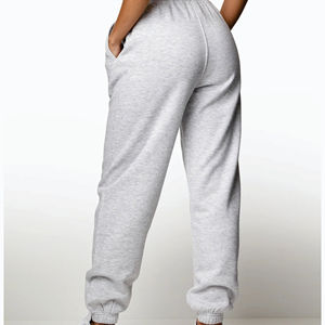 Conjunto de pantalones de dos piezas para mujer, ropa de mujer 2023, conjuntos de joggers de entrenamiento, chándales de algodón personalizados para mujer, Sudadera con capucha y bolsillo - Product Image 5