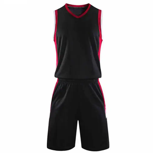 Ensemble d'uniformes de basketball personnalisés de qualité supérieure, respirants, à séchage rapide, avec emplacements pour logo personnalisé, fabricant en gros, meilleur matériau - Product Image 4