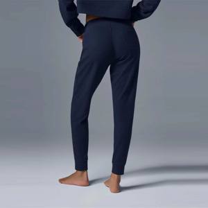 Pantalones Deportivos de Mujer Personalizados con Textura Acanalada |   Pantalones Deportivos Elásticos de Alta Calidad con Cintura Elástica y Tejido Acanalado - Product Image 2