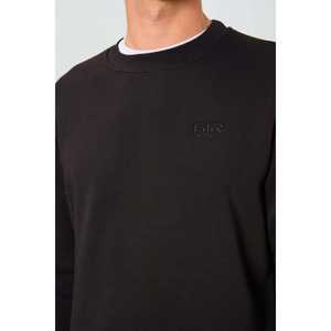 Sudadera para Hombre Omar 88137, Negra, de Forro Polar, 100% Algodón, Cómoda y Elegante - Product Image 4