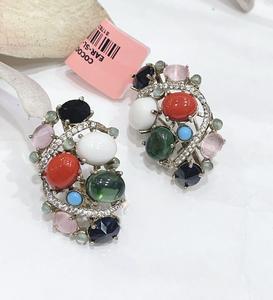 Impresionantes Pendientes de Diseño Moderno Chapados en Oro de la Mejor Calidad, Colección de Joyería para Bodas y Fiestas para Mujeres y Niñas - Product Image 6