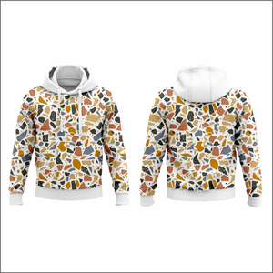 Sudaderas con Capucha Personalizadas para Equipos, al por Mayor, de Algodón Ecológico, Transpirables, con Impresión por Sublimación, Logotipo Bordado, Número, Nombre, OEM, ODM - Product Image 1