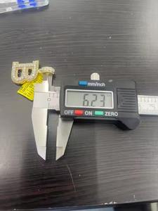 จี้ฮิปฮอปสำหรับผู้ชายที่ดีที่สุดสร้อยคอเพชรโมอิสซาไนต์ VVS1เพชร - Product Image 3