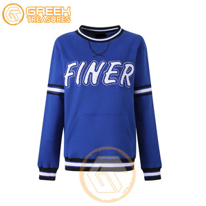 เสื้อสเวตเชิ้ตผ้าฝ้ายฟลีซปักลาย Zeta Phi Beta สำหรับสตรี ออกแบบตามสั่ง ขายส่ง เสื้อผ้าฤดูหนาวระบายอากาศได้ดี - Product Image 5